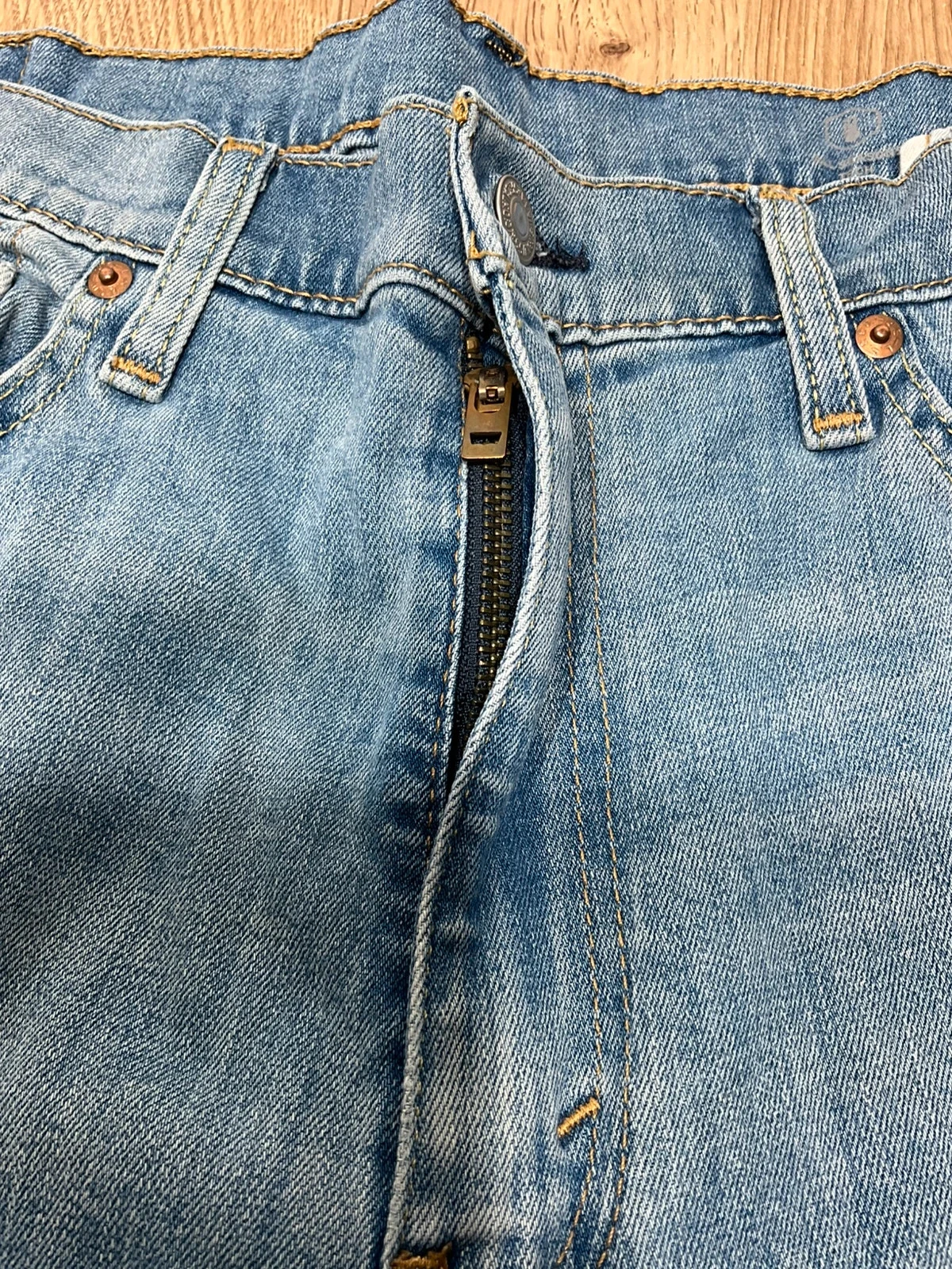 Jean Levi's 541 Athletic Taper W36 L30 Vintage Bleu Clair Délavé  Lvh 193 – photo 6